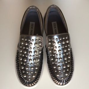 Steve Madden GRIP sneaker canvass slip on shoes
